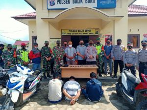 Polsek Balik Bukit berhasil mengamankan pelaku Curanmor