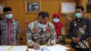 Pemkab hibahkan Tanah Seluas 12.600 meter kepada MAN 1 Lamsel dan MTs Negeri 1 Lamsel.