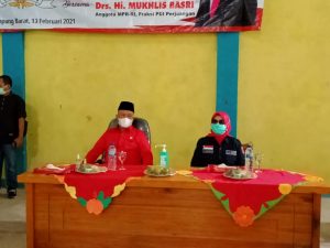 Drs.Muklis Basri MPR RI Fraksi PDI Perjuangan Adakan Reses Di Sekincau Kabupaten Lampung Barat.