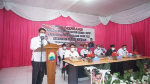 Plh Bupati Membuka Musrenbang Kecamatan Merbau Mataram