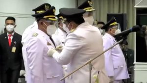 Gubernur Lampung Lantik Nanang-pandu Sebagai Bupati dan-wakil-bupati Lampung Selatan Periode 2021-2026