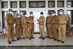 10 hari jabat Plh Bupati Thamrin serahkan Nota Pelaksana Tugas kepada Nanang Ermanto