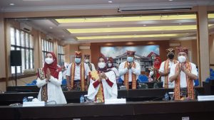 Winarni dan Nuri ikuti Syukuran HUT Deskranasda ke 41 secara Virtual