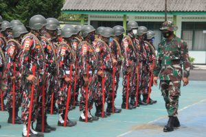 Laskar Merah Putih Lampung Barat Melakukan Kegiatan Bela Negara,Di Buka wakil Bupati Lambar.