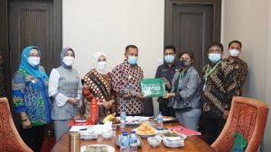 Duta Swasembada Gizi Kabupaten Lampung Selatan, dan ChildfFund silaturahmi dengan Bupati