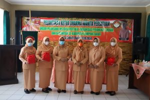 Pelantikan Ketua DWP Unsur Pelaksana Instansi Vertikal, OPD dan Kecamatan se-Kabupaten Lambar Masa Bhakti Tahun 2019 – 2024