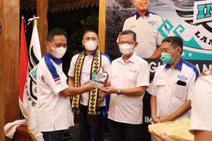 Pelantikan IMBI Lampung 2021-2024, Gubernur Arinal Berharap Para Mogers Jadi Teladan Patuhi Peraturan Lalu Lintas dan Bangkitkan Pariwisata Daerah