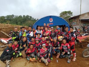 Jelajah alam Patroli wilayah bersama Dandim jajaran korem 043 Garuda Hitam.