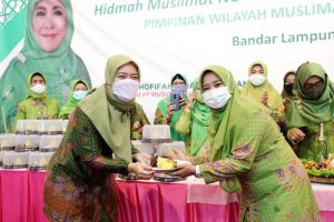 Peringatan Hari Lahir Muslimat NU ke-75, Wagub Chusnunia Ajak Kader Muslimat NU Lanjutkan Perjuangan Menjaga Bingkai NKRI