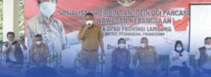 FX Siman Anggota DPRD Provinsi Lampung Menggelar Sosialisasi Ideologi Pancasila