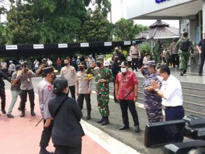Bupati Lamsel, Nanang Ermanto dampingi Ketua DPR RI Puan Maharani Kunjungi Pelabuhan Bakauheni