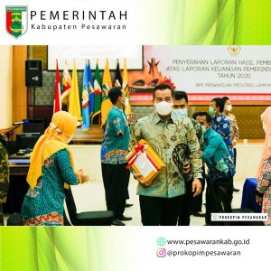 Terima Opini WTP 5 Kali Beruntun, Bupati Pesawaran : Jadikan Acuan Lebih Baik