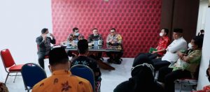 Difasilitasi Nanang, Camat dan Kades se Candipuro akan perbaiki Mapolsek