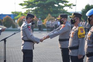 78 personel Polda Lampung mendapatkan reward, 1 personel PTDH