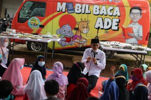 Anggota DPRD Provinsi Ade Ibnu Konsen Dunia Literasi