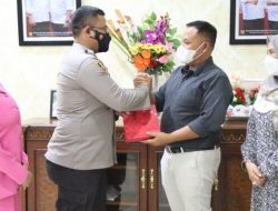 Tongkat komandi berganti, Nanang Ermanto Temu Pamit dengan Kapolres
