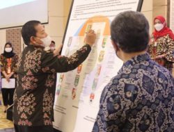 Gubernur Arinal Djunaidi menghadiri acara Penandatanganan dan Deklarasi Komitmen Kepala Daerah dalam Penyelenggaraan Pelayanan Publik Pemerintah Daerah se-Provinsi Lampung