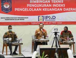 Badan Litbang Kemendagri Selenggarakan Bimbingan Teknis Pengukuran Indeks Pengelolaan Keuangan Daerah
