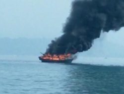 KM Sekar Tanjung 1 dibakar Penyidik Dit Polairud Polda Lampung masih dalami motif pelaku