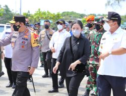 Sambut Ketua DPR RI Puan Maharani, Kapolri dan Para Menteri di Pelabuhan Bakauheni, Gubernur Arinal Sampaikan Kesiapan Lampung dalam Pengendalian Transportasi Menghadapi Idul Fitri 1442 H