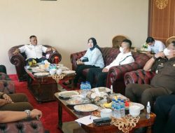 Silaturahmi dengan Bupati, Kajari Lampung selatan perkenalkan personil baru