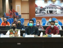 Pemkab lamsel ikuti rakor PPKM Mikro secara Virtual