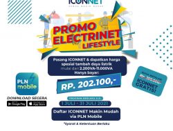 ICON+ Luncurkan Program Promo _Bundling Electrinet Lifestyle,_ Layanan Internet dan Listrik Kian Andal
