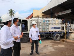 Pastikan Suplai Listrik Aman, GM PLN UID Lampung Kunjungi Industri Oksigen