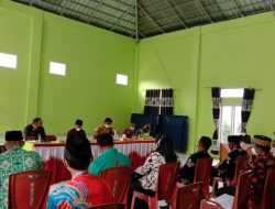 Rakor Penanganan kovid19 Level 3 di pekon Padang tambak.