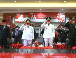 Pemkab Lamsel ikuti Detik-detik Proklamasi secara Virtual