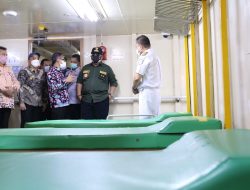 Gubernur Arinal Tinjau Langsung Kapal Isolasi Apung KM Lawit di Pelabuhan Panjang, Ucapkan Terimakasih ke Menko Perekonomian, Kemenhub, Kementerian BUMN dan Kepala BNPB