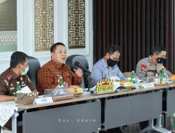 Pimpin Rakor Evaluasi PPKM, Gubernur Arinal Minta Bupati/Walikota Perketat Penerapan Pemberlakuan Pembatasan Kegiatan Masyarakat Skala Mikro