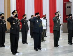 Gubernur Arinal Ikuti Upacara Hari Bhayangkara ke-75 yang Dipimpin Langsung oleh Presiden Joko Widodo dari Istana Negara
