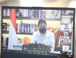 Ikuti Vicon Perpanjangan PPKM Mikro Tahap XII, Gubernur Arinal Laporkan Kondisi Terkini Covid-19 di Provinsi Lampung kepada Menko Perekonomian Airlangga Hartarto