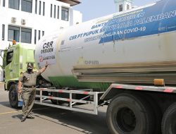 Gubernur Arinal Terima Bantuan Oksigen Cair dari PT. Pusri dan PT. OKI Pulp & Paper Sinarmas, Juga Usulkan Penambahan Vaksin untuk Provinsi Lampung