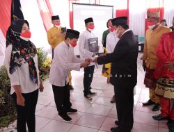 Gubernur Arinal Serahkan Remisi dalam Rangka HUT RI ke-76, Sebanyak 130 Napi Dapat Remisi Bebas