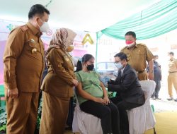 Pencanangan Vaksinasi Ibu Hamil, Gubernur Arinal Apresiasi Kepedulian Para Dokter dan Organisasi POGI Selamatkan Ibu Hamil dari Covid-19