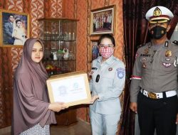 Jasa Raharja dan Polda Lampung gelar Baksos sambut HUT RI ke 76