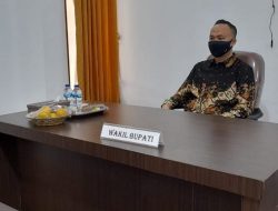 Wakil Bupati Lampung Selatan Ikuti Pembekalan Kepemimpinan Pemerintahan Dalam Negeri 2021 Tahap Kedua Secara Virtual