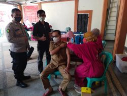 Heri Gunawan, S.T Fasilitasi Gerai Vaksinasi Presisi Bersama Polres Lampung Barat.