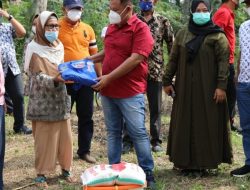 Bupati Kembali Bedah Rumah Warga Palas yang Tertimpa Pohon