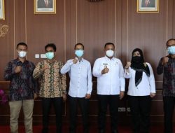 Audiensi dengan Bupati, Bawaslu Lampung Selatan Sosialiaskan Persiapan Tahapan Pilkada dan Pemilu di 2022
