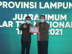 Lampung Juara Umum Teknologi Tepat Guna Nasional, Mendes PDT Serahkan Langsung Penghargaan kepada Gubernur Arinal Djunaidi
