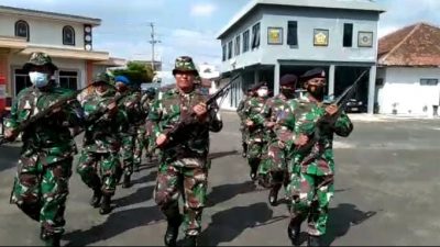 TNI AL Lanal Lampung Gelar Latihan Jelang Uji Trampil Glagaspur P1 dan P2