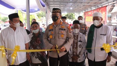 Kapolresta Bandar Lampung resmikan mushola Polsek Tanjung Senang