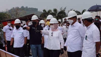 Wakil Menteri BUMN dan Gubernur Lampung _Groundbreaking_ Masjid BSI, Area UMKM, Renovasi Menara Siger, Creative Hub, Housing Development dan Entrepreneurship Center di Bakauheni Harbour City