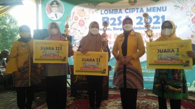 Kota Metro raih Juara Satu dalam Lomba Memasak yang diadakan Dinas Ketahanan Pangan, Tanaman Pangan