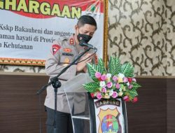 Di Nilai Aktif Jaga Lingkungan Hidup, KLHK-RI beri Penghargaan kepada Kapolda Lampung, Kapolres Lamsel dan KSKP Bakauheni