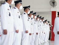 Bupati Lampung Selatan Lantik 83 Kepala Desa Terpilih Hasil Pilkades Serentak 2021
