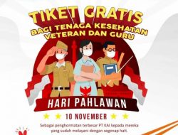 Menyambut hari pahlawan, KAI Divre IV gratiskan guru, nakes, dan veteran naik kereta api